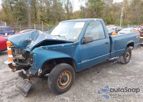 1990 Chevrolet Gmt-400 K2500 z USA, uszkodzony, nr VIN 1GCFK24K6LE207477